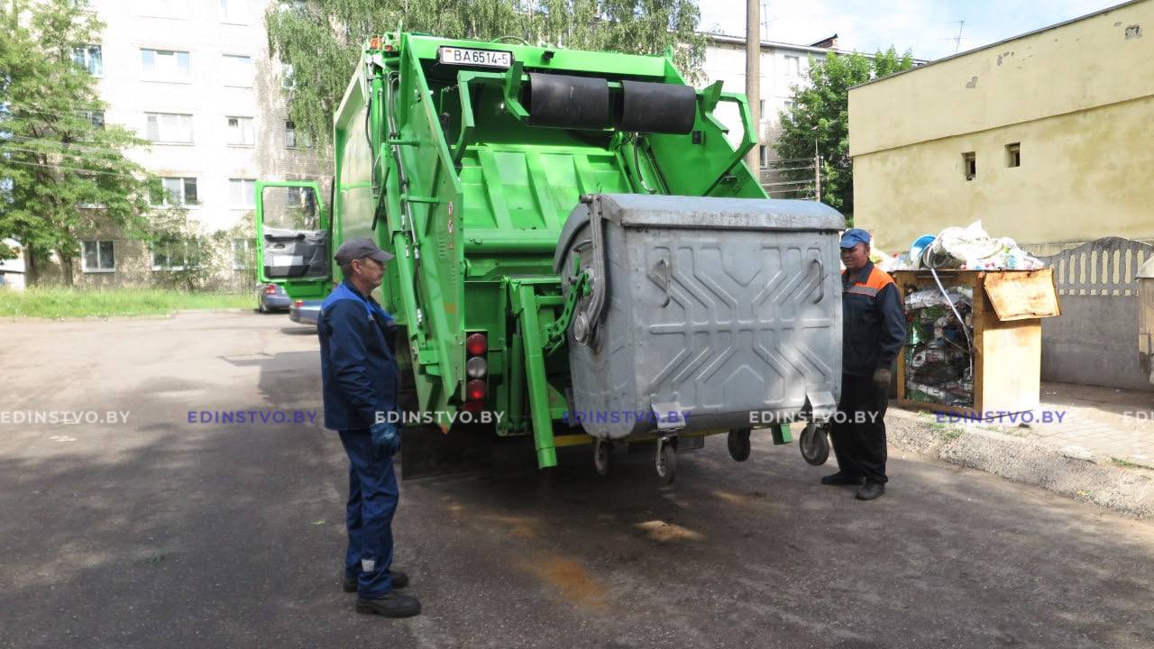 Публикуем график вывоза ТКО на Борисовщине