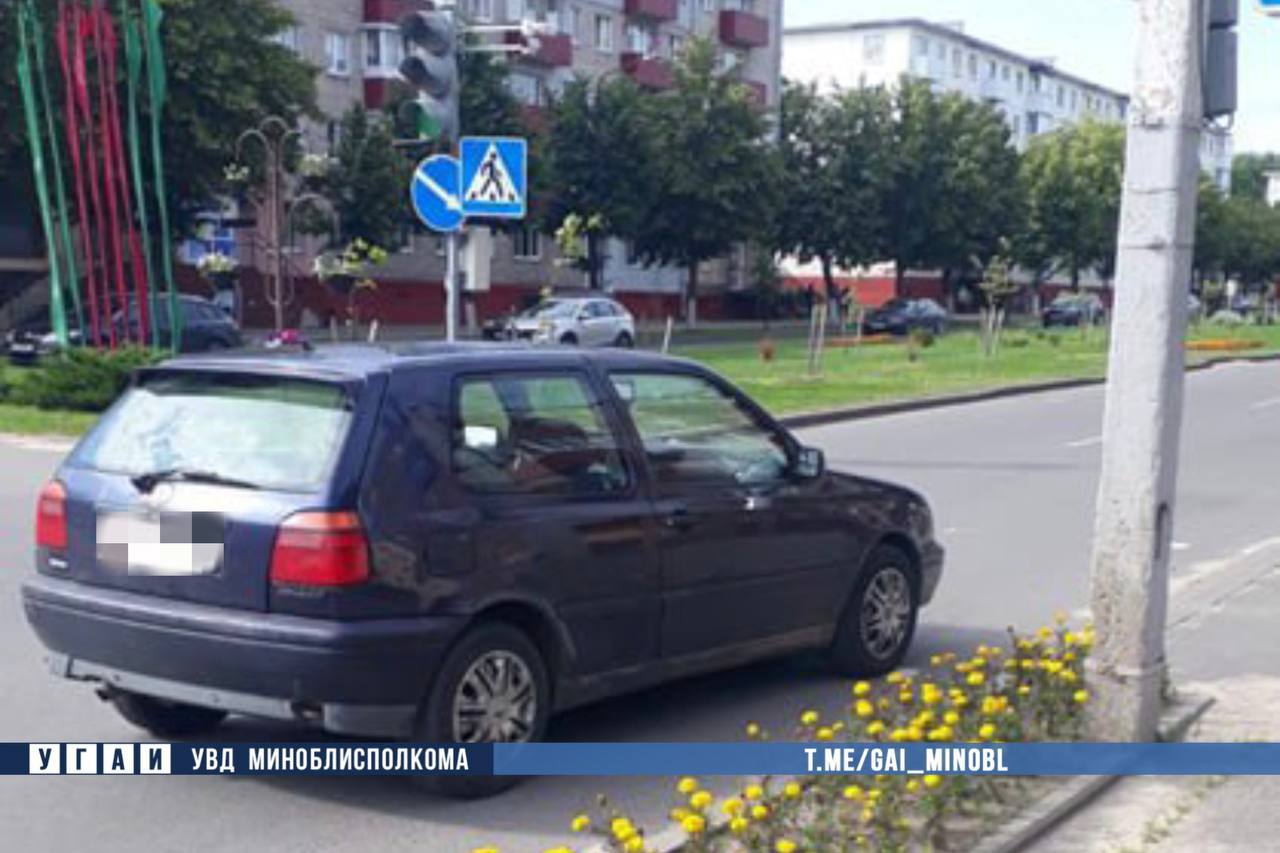 В Борисове водитель совершил наезд на пешехода