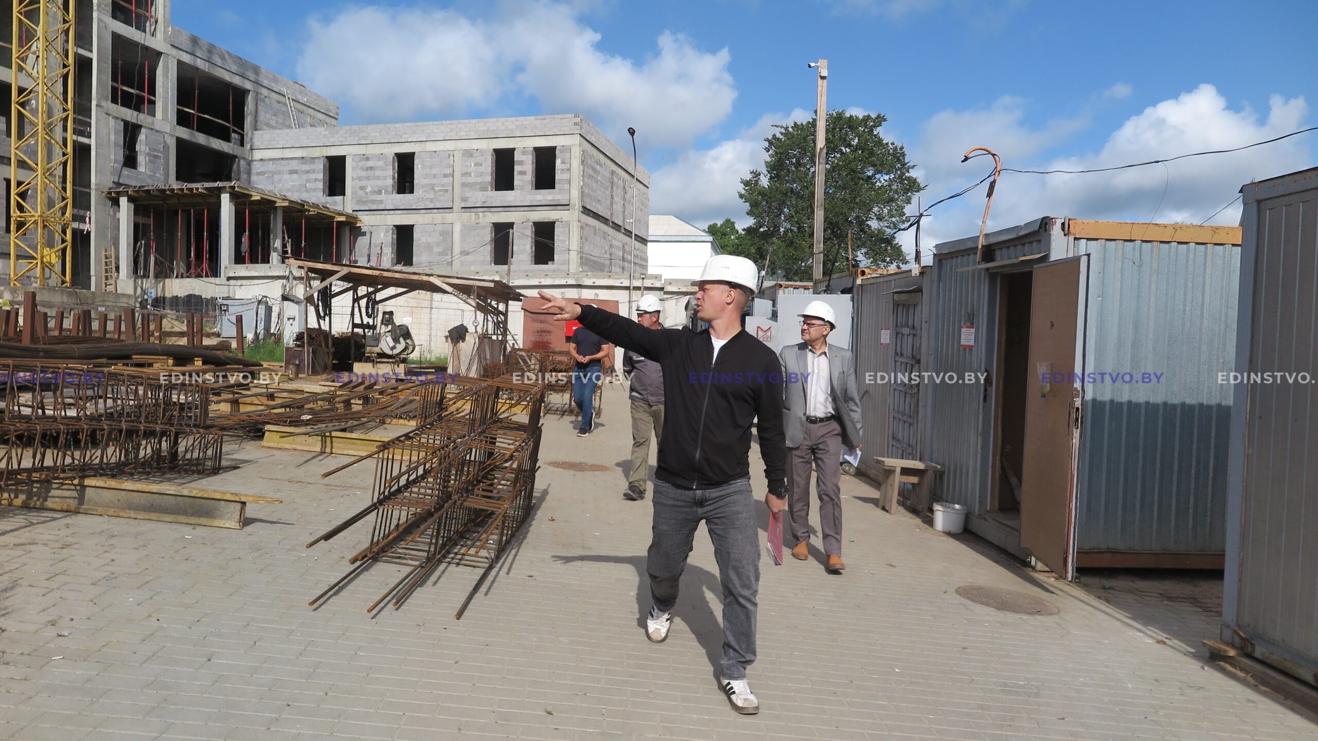 Как на строительных объектах Борисова соблюдаются требования законодательства обохране труда