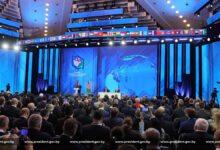 Александр Лукашенко принимает Участие в III Минской международной конференции поевразийской безопасности