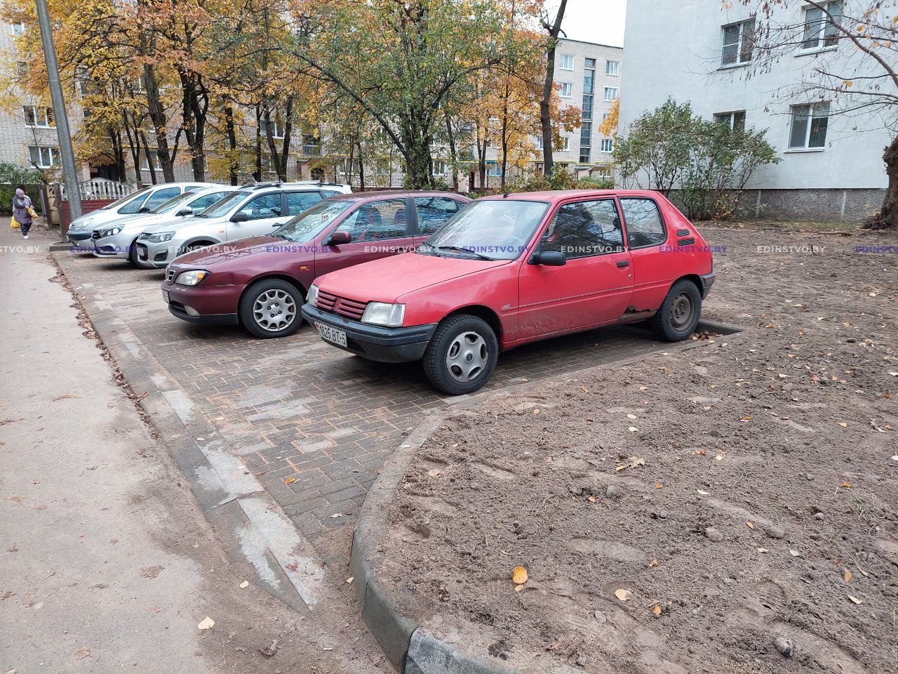 Где в Борисове обустроены две новые парковки 1 Где в Борисове обустроены две новые парковки