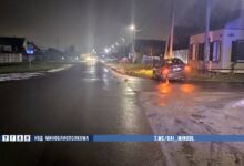 ДТП в Борисове. Пешеход госпитализирована