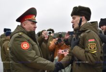 Министр обороны Беларуси Виктор Хренин – на Военной присяге в 72 ОУЦ: «ЗащитаОтечества – обязанность и священный долг гражданина Республики Беларусь» 2 Министр обороны Беларуси Виктор Хренин – на Военной присяге в 72 ОУЦ: «ЗащитаОтечества – обязанность и священный долг гражданина Республики Беларусь»