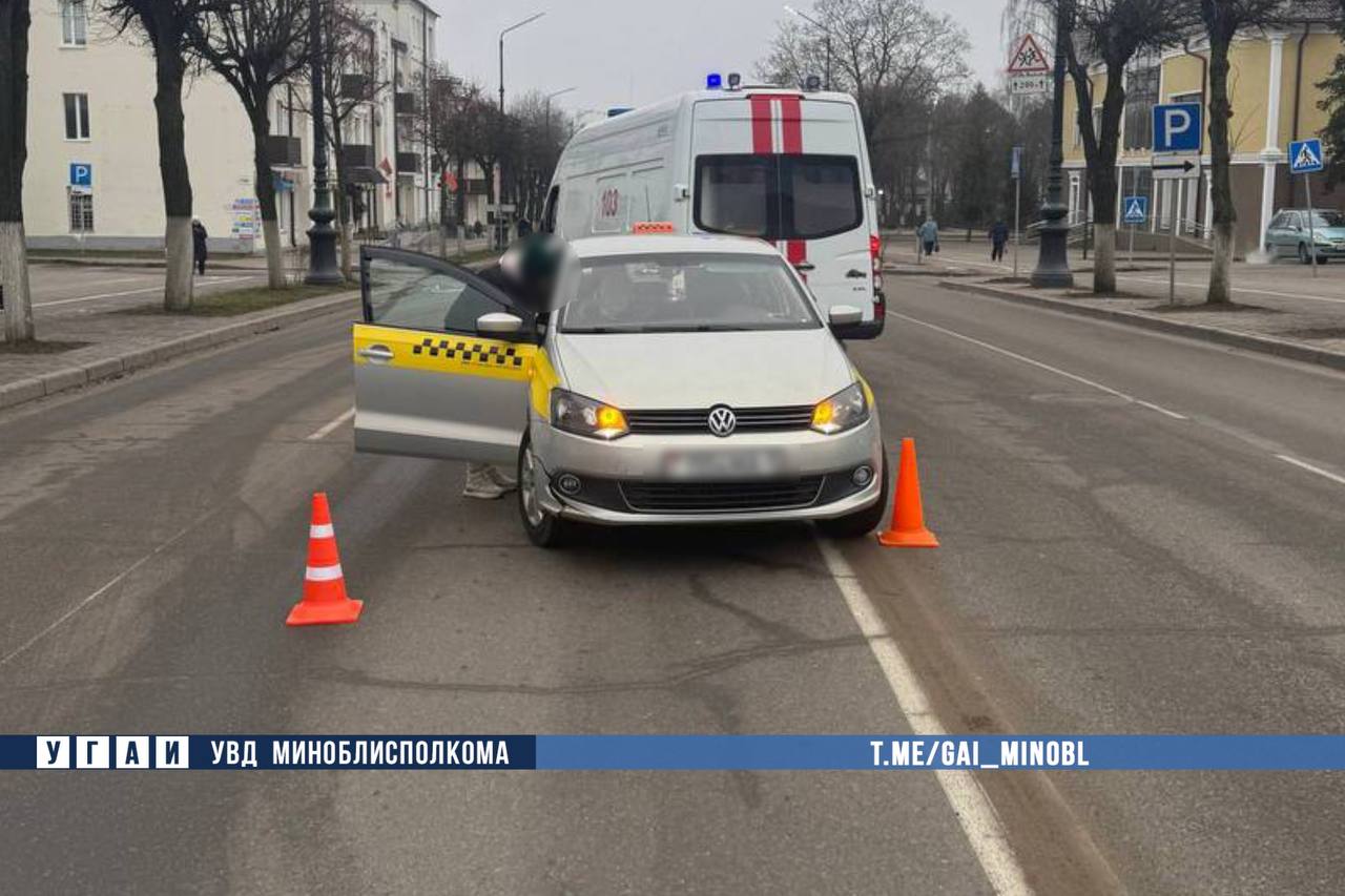 ДТП с пешеходом в Борисове. Пожилая женщина в больнице