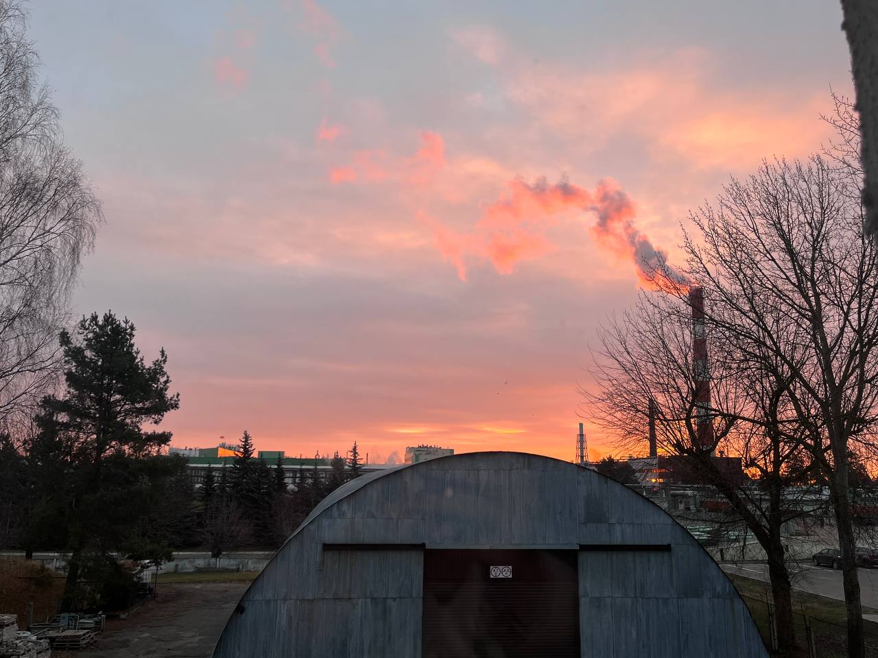 ФОТО ДНЯ: розовый рассвет