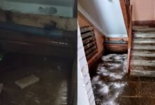 Что стало причиной повреждения трубы в подъезде дома №18 по ул. Серебренникова?Ответили в УП «Жилье»