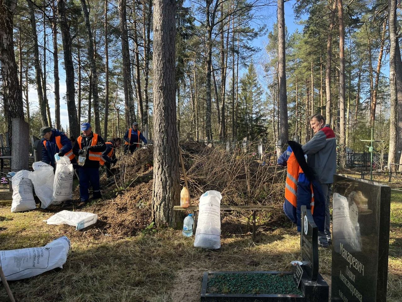 Кем и как наводится порядок на кладбищах Борисовщины