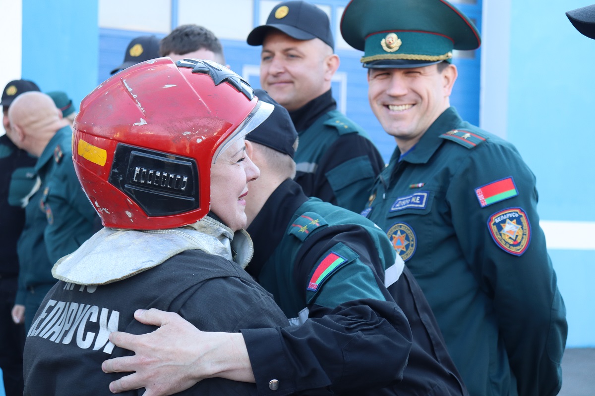 На заслуженный отдых: Наталья Лис – пример для молодого поколения спасателейБорисовщины