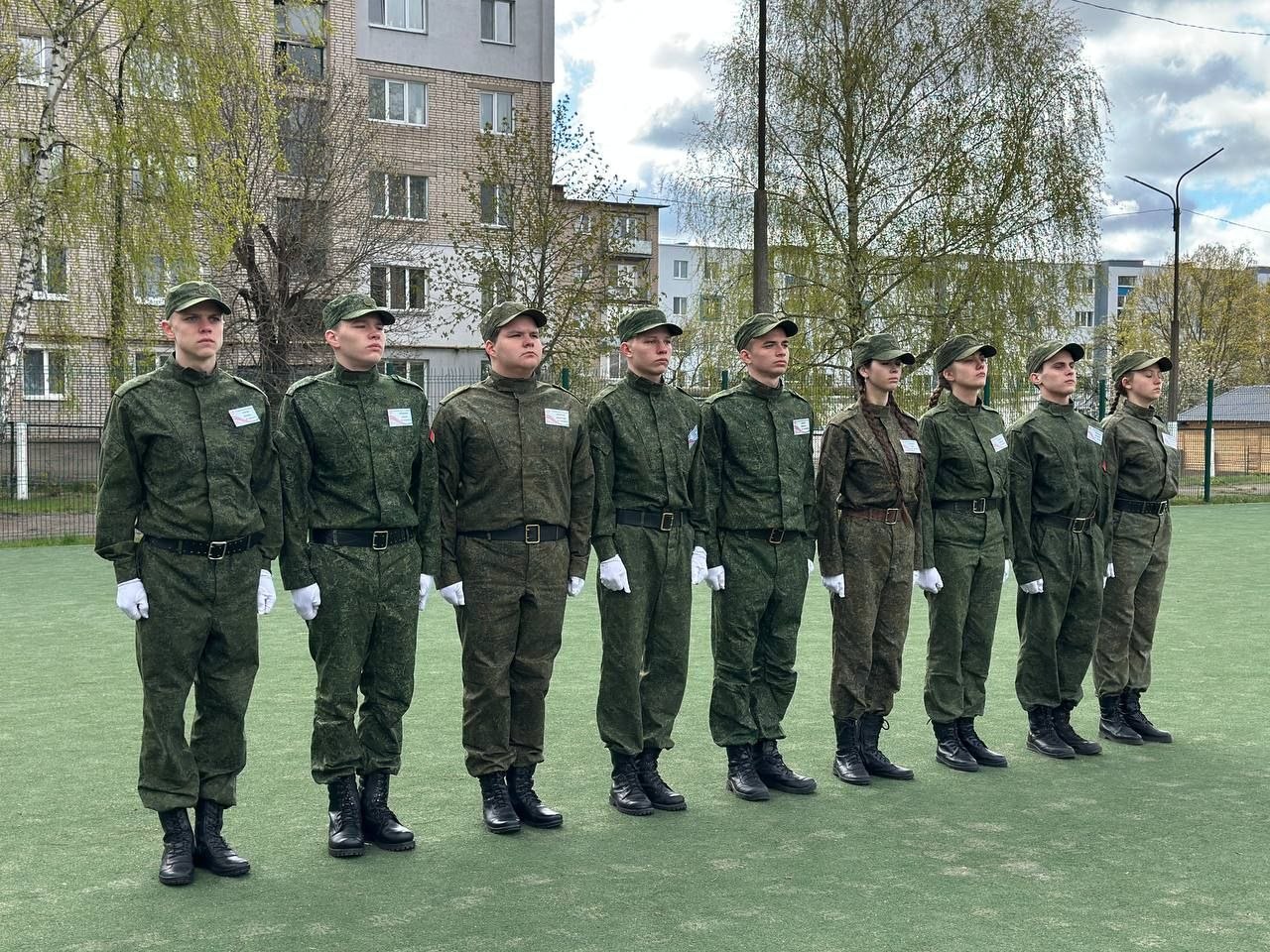 Районный этап военно-патриотической игры «Орленок» прошел в Борисове