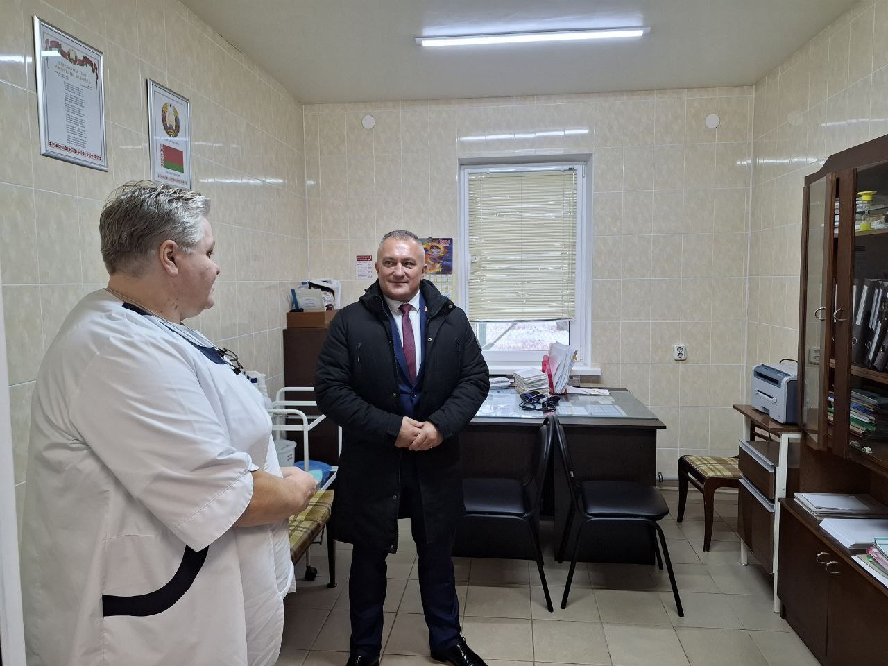 Руслан Косыгин на Борисовщине провел прием граждан, посетил учреждения здравоохранения и не только