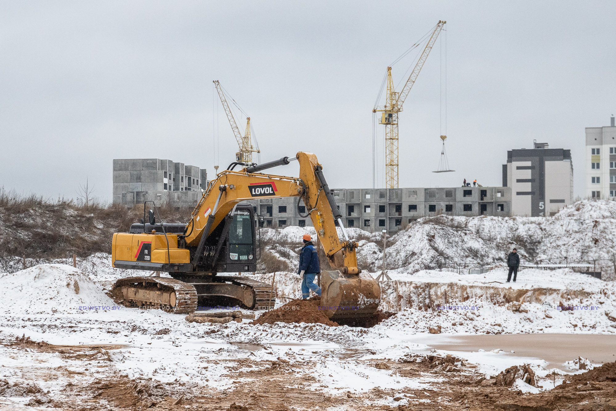 На Борисовщине активно ведется строительство жилья. Каковы результаты этой работы в текущем году?