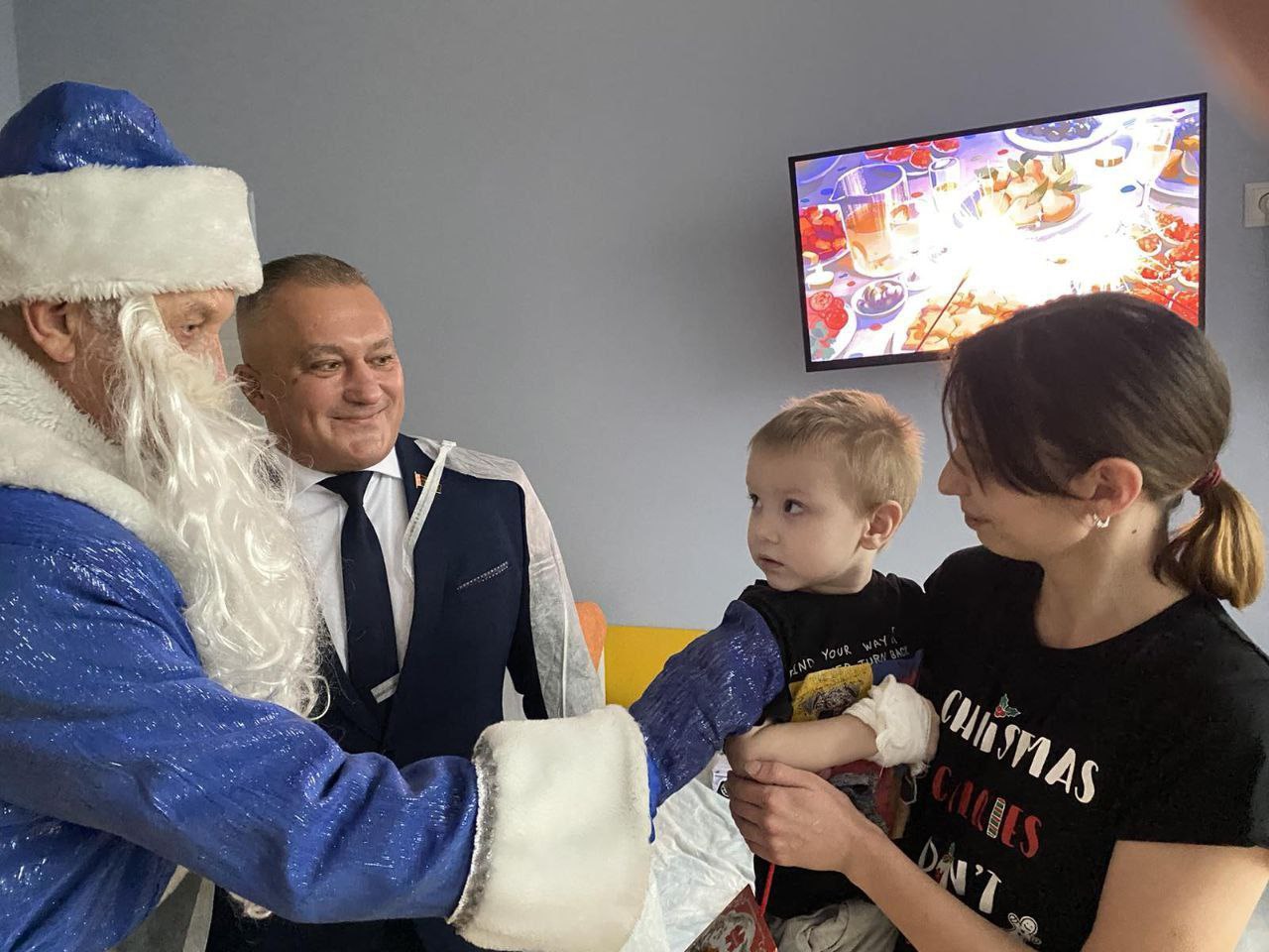 Детское отделение Борисовской ЦРБ посетили гости