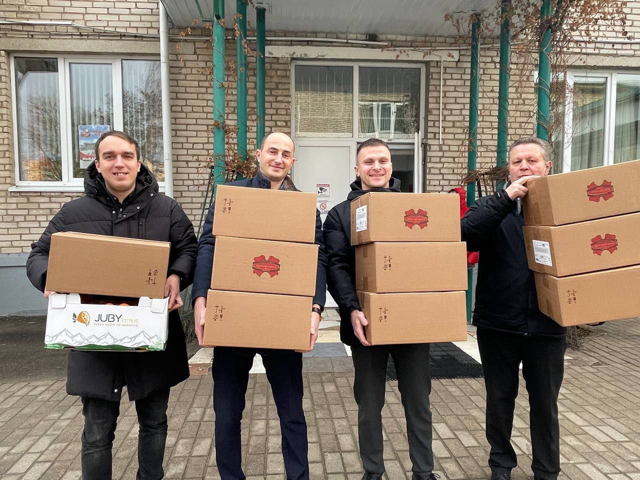 С доброй миссией ТЦСОН Борисовкого района посетили сотрудники «БЕЛДЖИ»