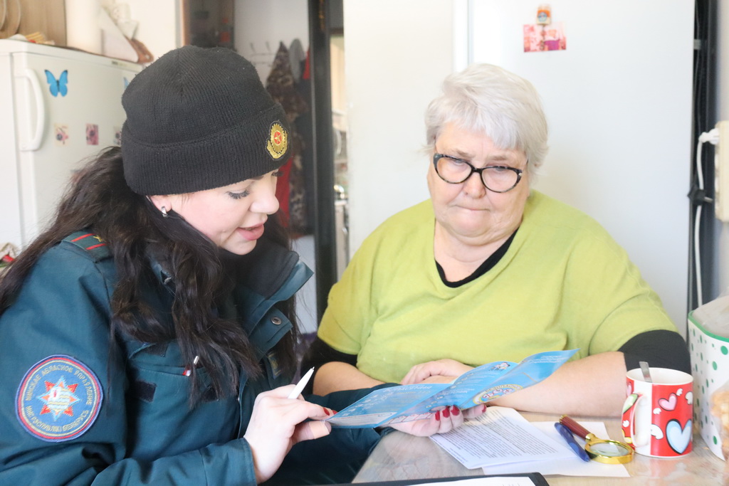 В Борисовском районе продолжается профилактическая работа с населением