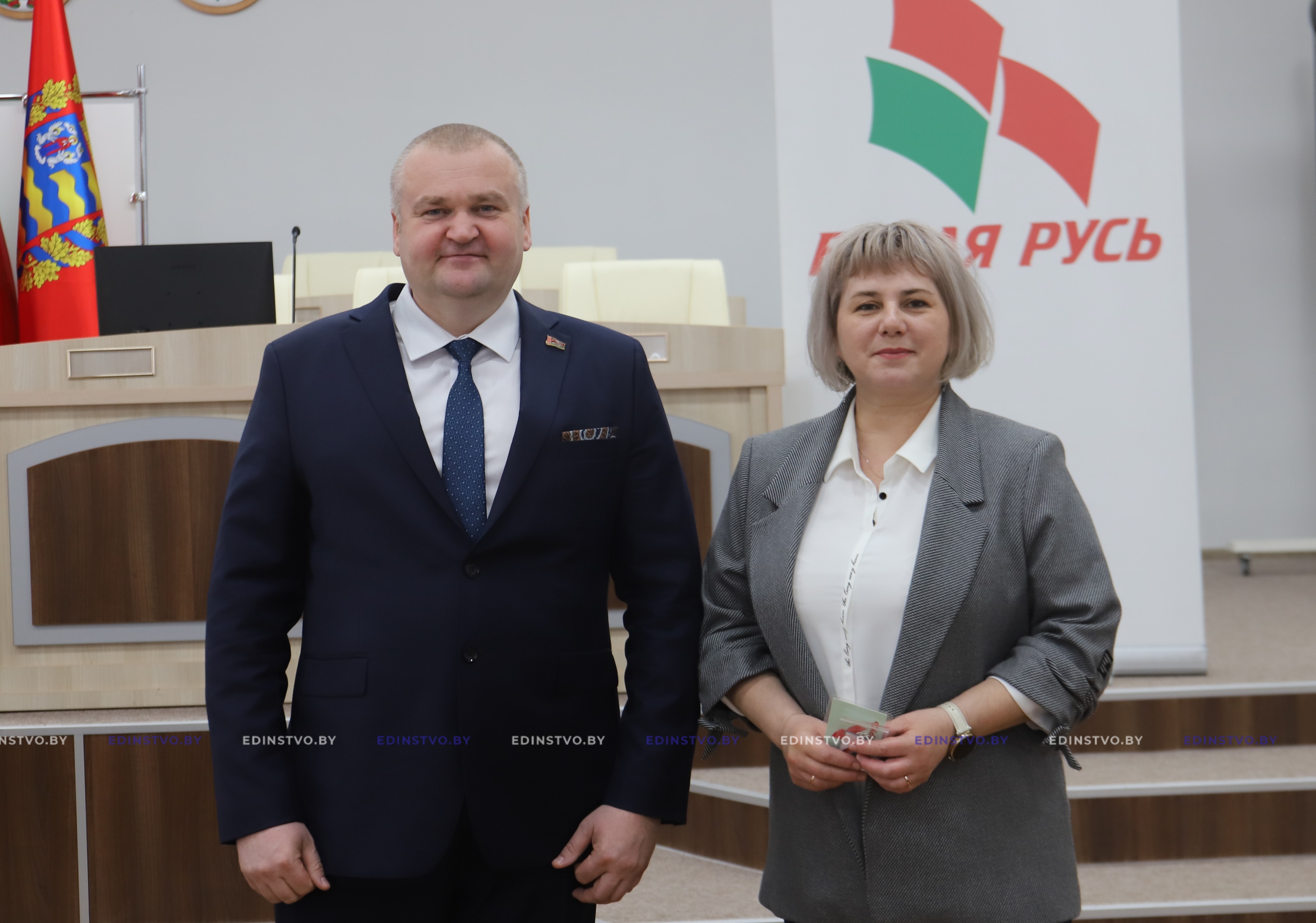Накануне Дня Победы пополнились ряды общественного объединения «Белая Русь»
