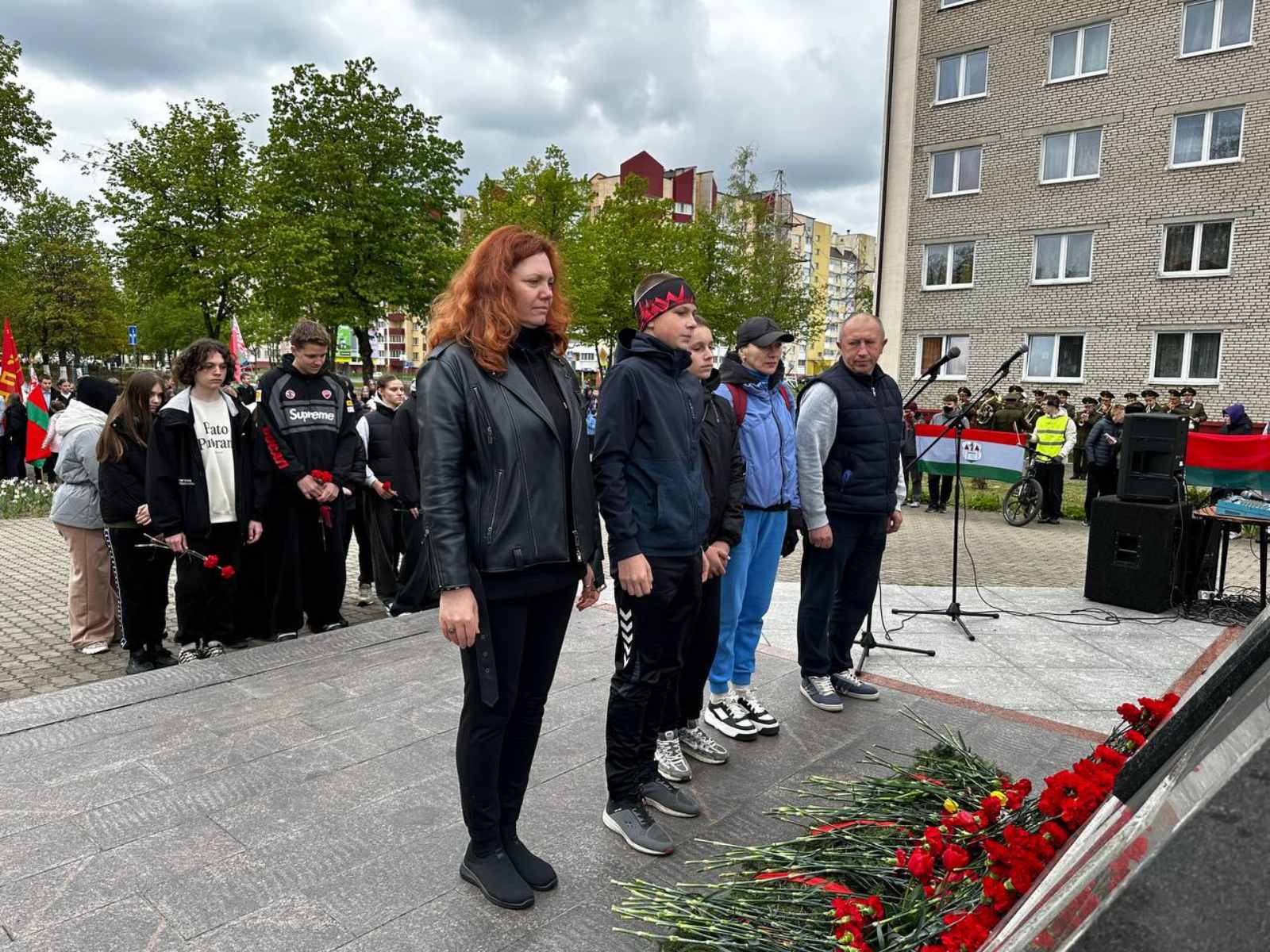 Борисовчане приняли участие в велопробеге памяти «80 мирных лет»
