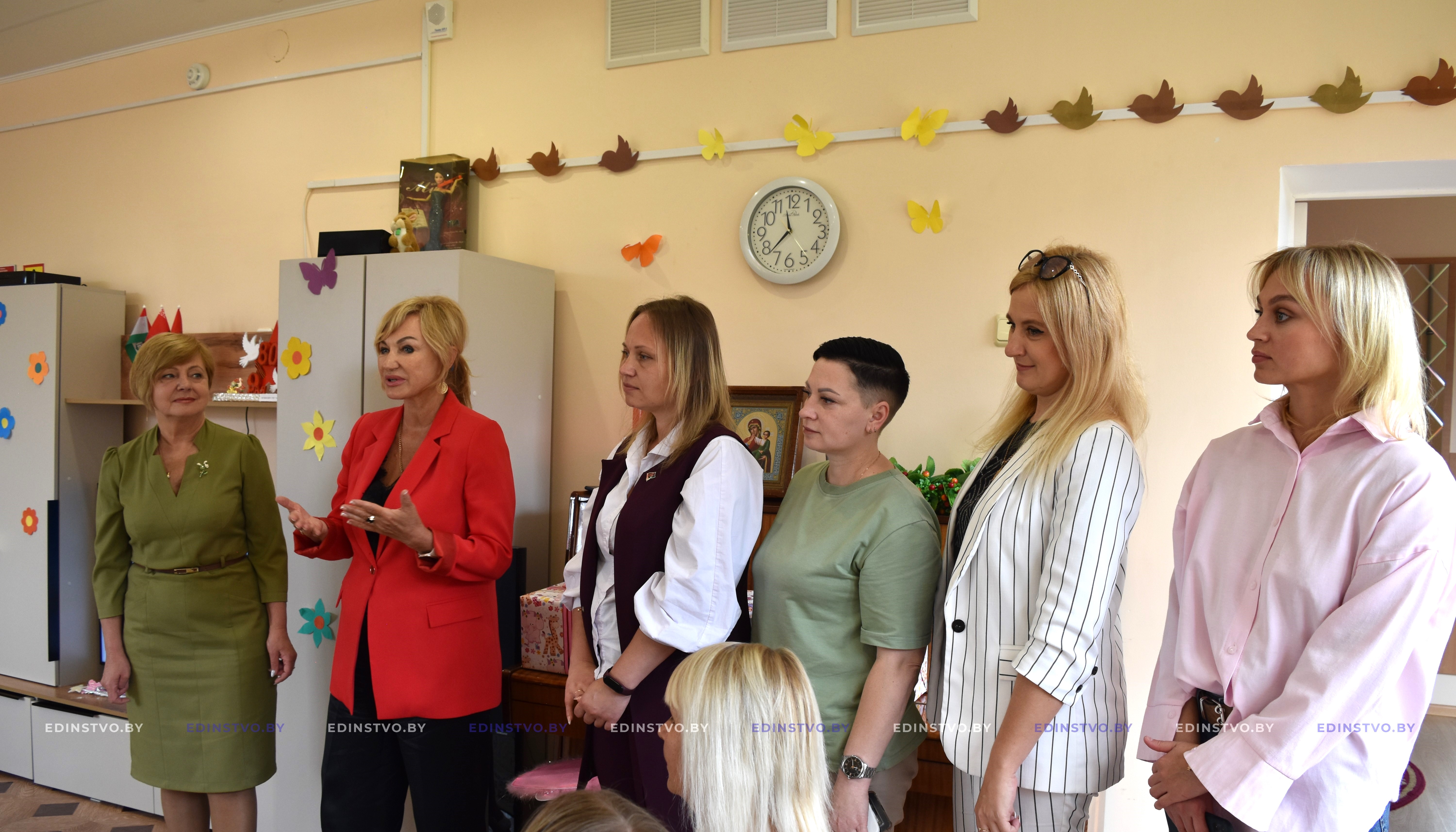Борисовский специализированный дом ребенка с подарками посетили гости