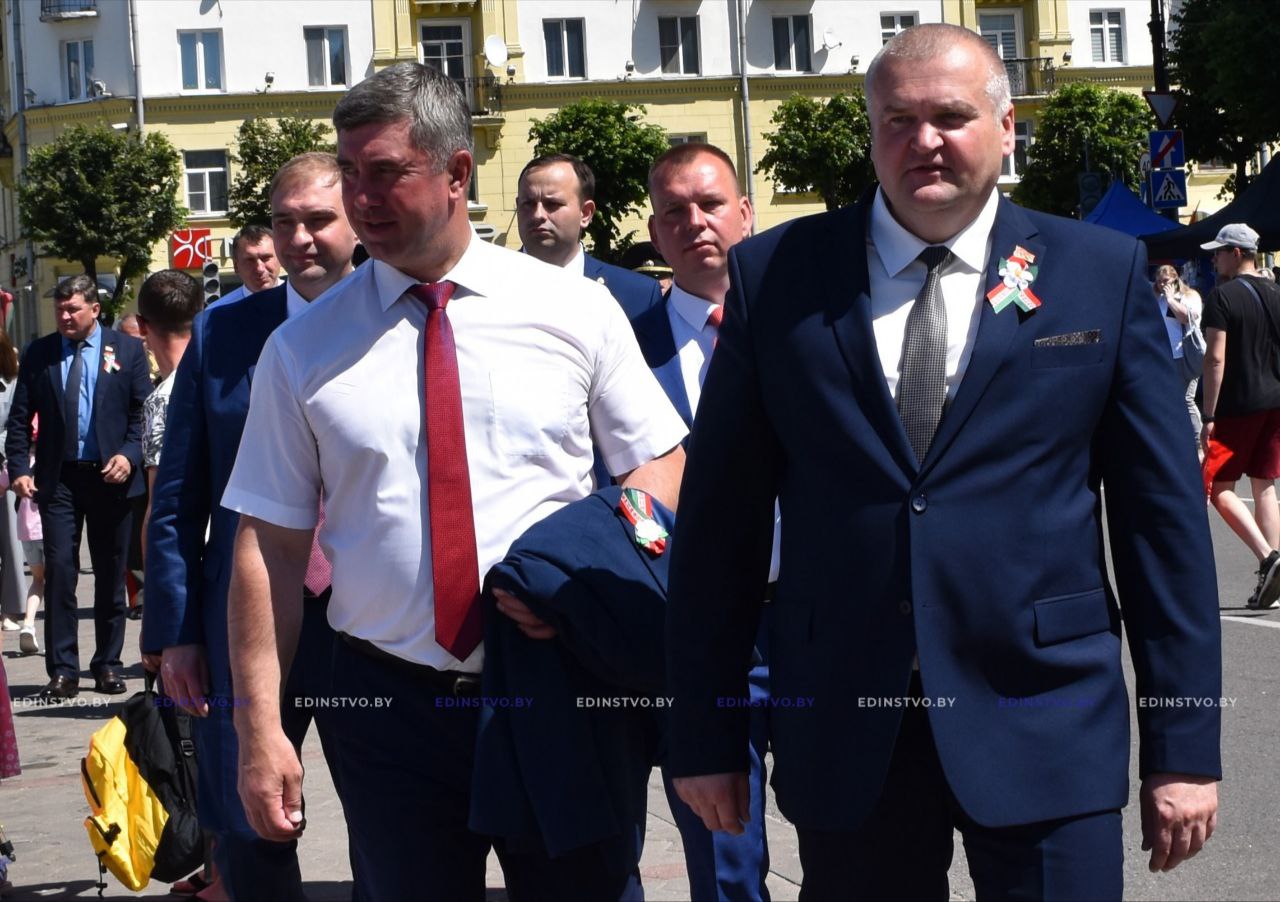 В Борисове продолжаются мероприятия, посвященные Дню Независимости РеспубликиБеларусь