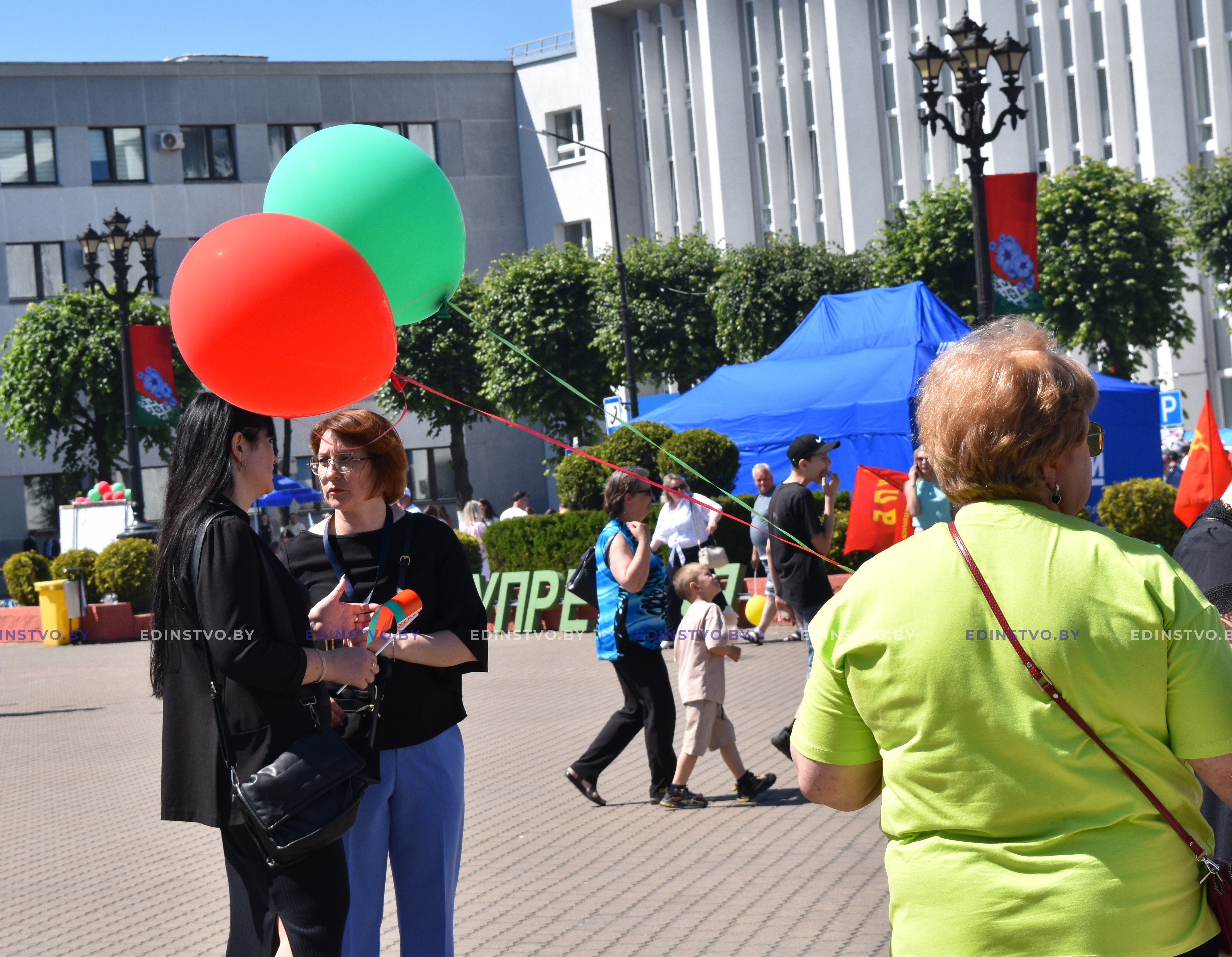 В Борисове продолжаются мероприятия, посвященные Дню Независимости РеспубликиБеларусь