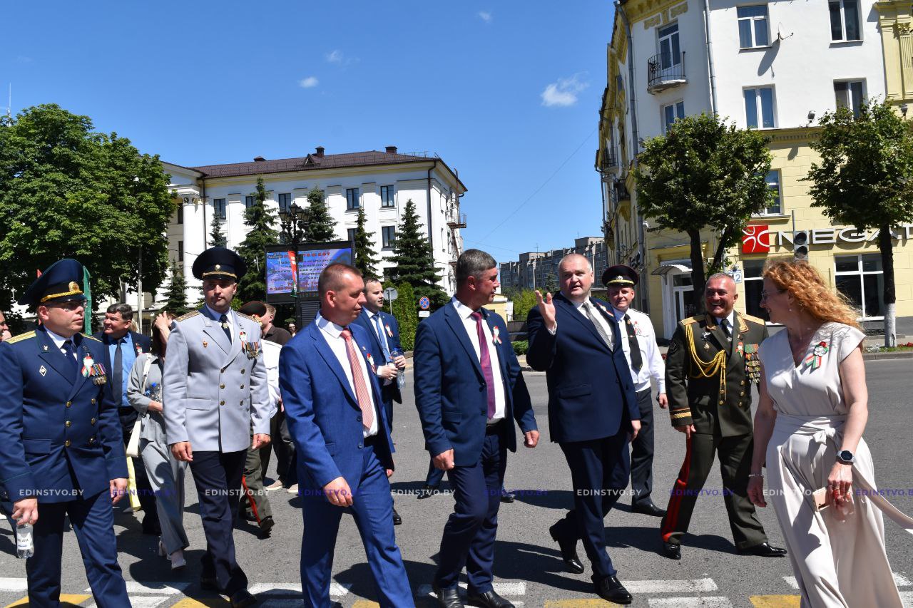 В Борисове продолжаются мероприятия, посвященные Дню Независимости РеспубликиБеларусь