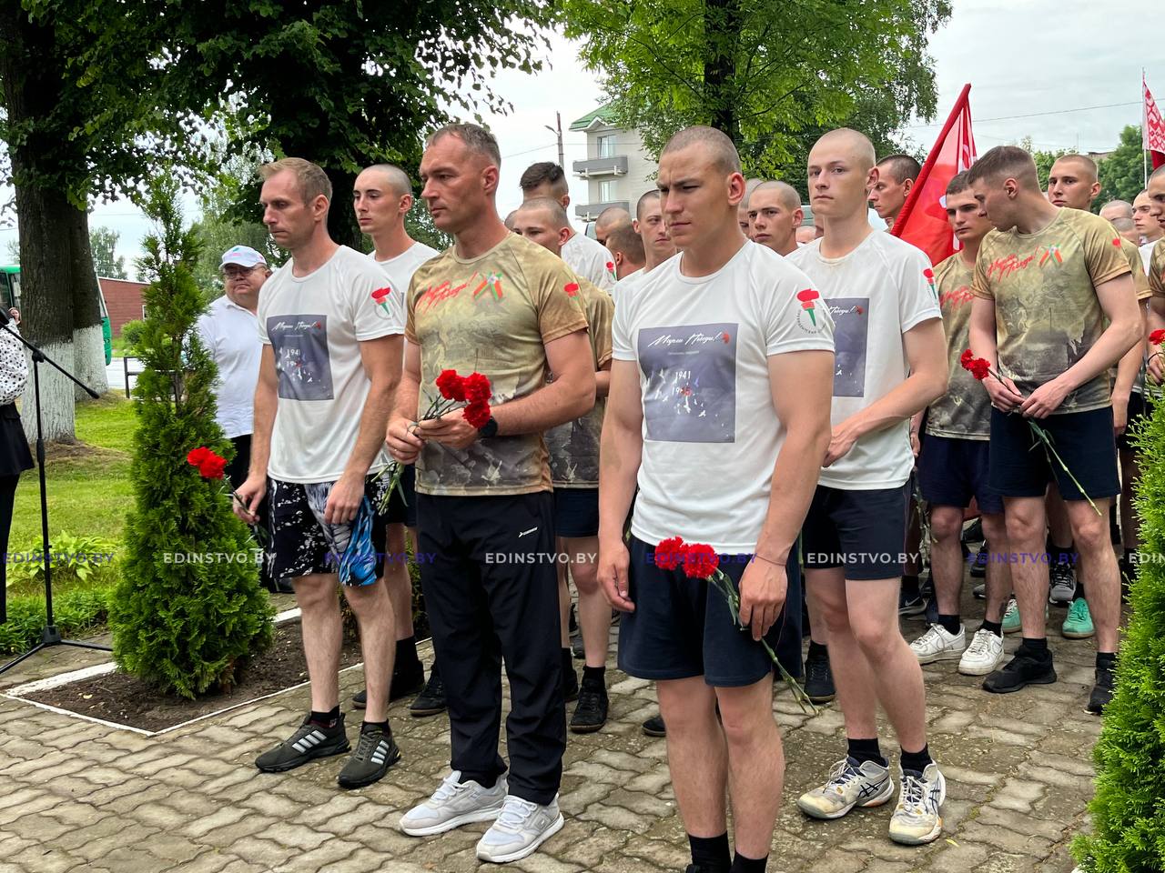 Марафон «Марш Победы» достиг Борисовского района 15 Марафон «Марш Победы» достиг Борисовского района