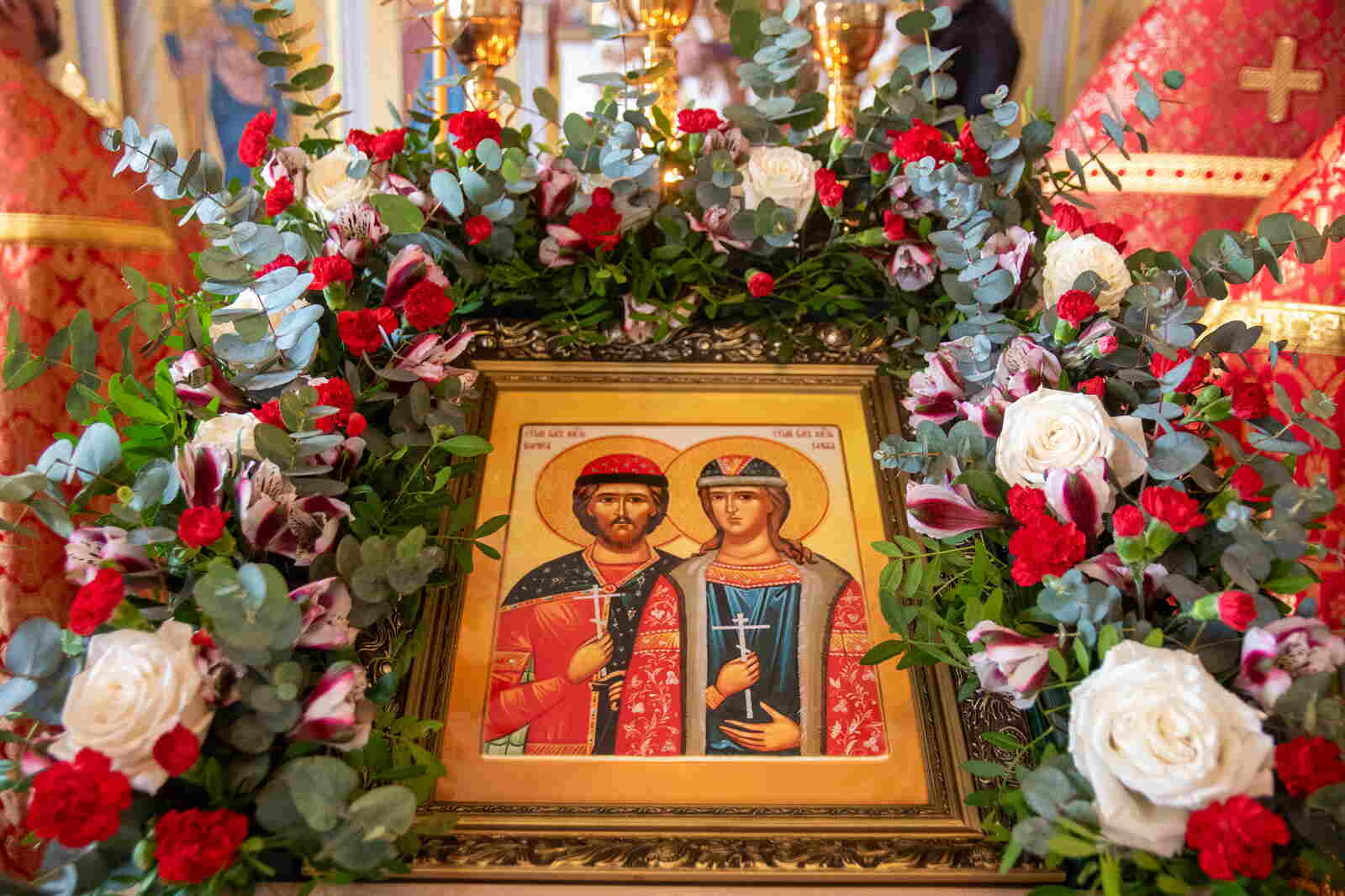 В Борисове отметили престольный праздник прихода святых благоверныхкнязей Бориса и Глеба