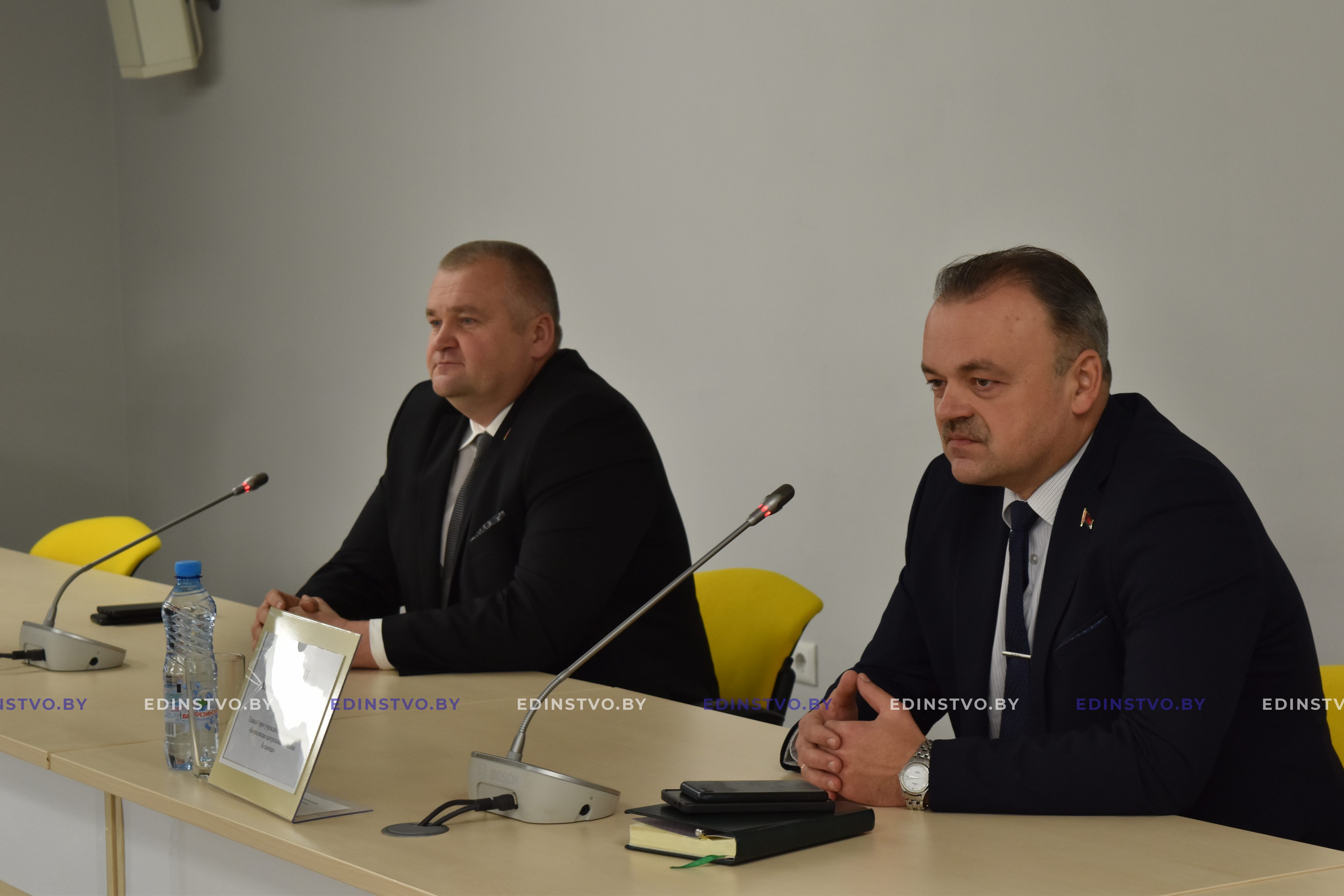 Студенты БГМУ посетили Борисовскую ЦРБ и встретились с руководством района