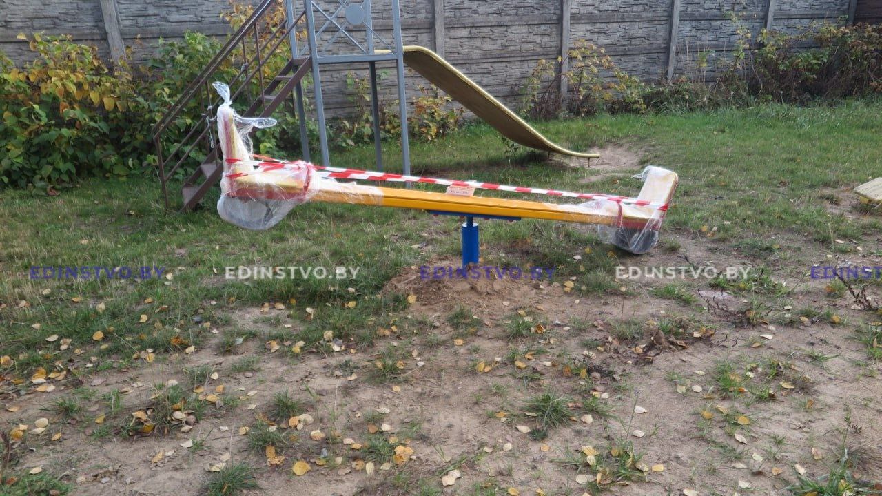 На Борисовщине обновили более двух десятков спортивных и игровых площадок 4 На Борисовщине обновили более двух десятков спортивных и игровых площадок