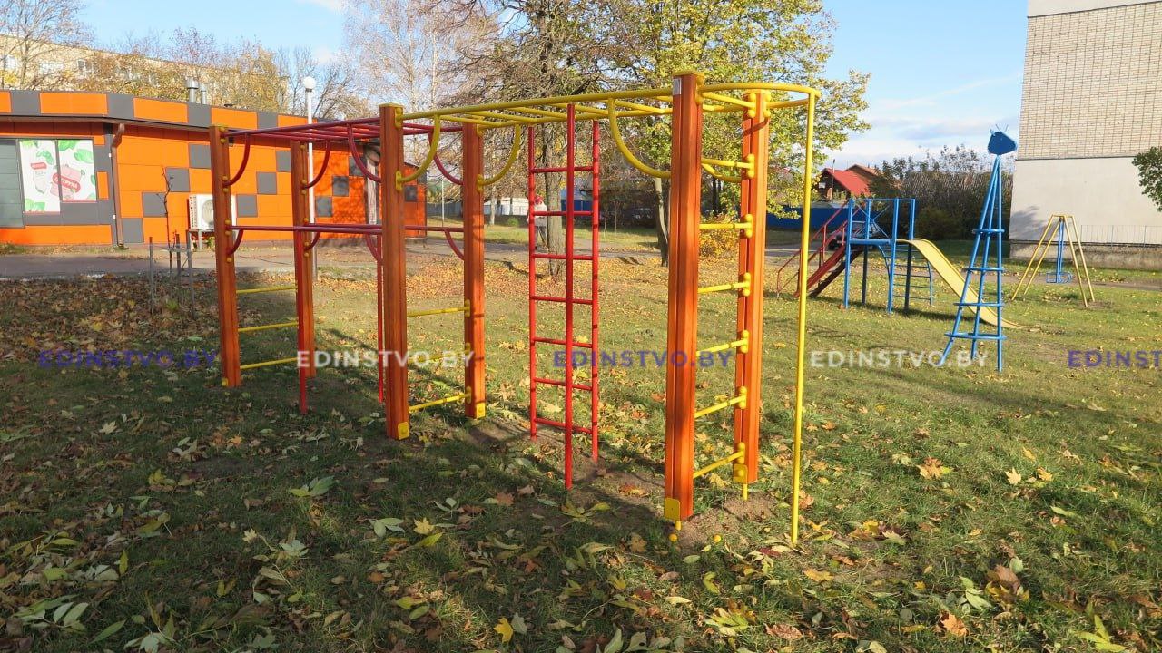 На Борисовщине обновили более двух десятков спортивных и игровых площадок 9 На Борисовщине обновили более двух десятков спортивных и игровых площадок