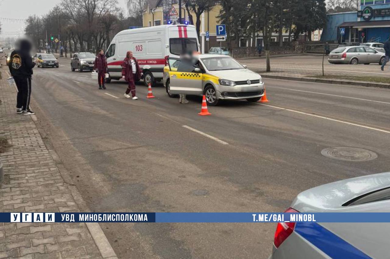 ДТП с пешеходом в Борисове. Пожилая женщина в больнице