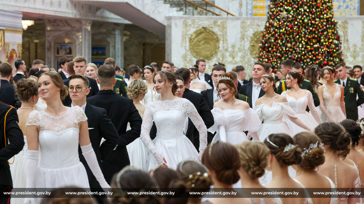 Новогодний бал с участием Президента во Дворце Независимости 11 Новогодний бал с участием Президента во Дворце Независимости