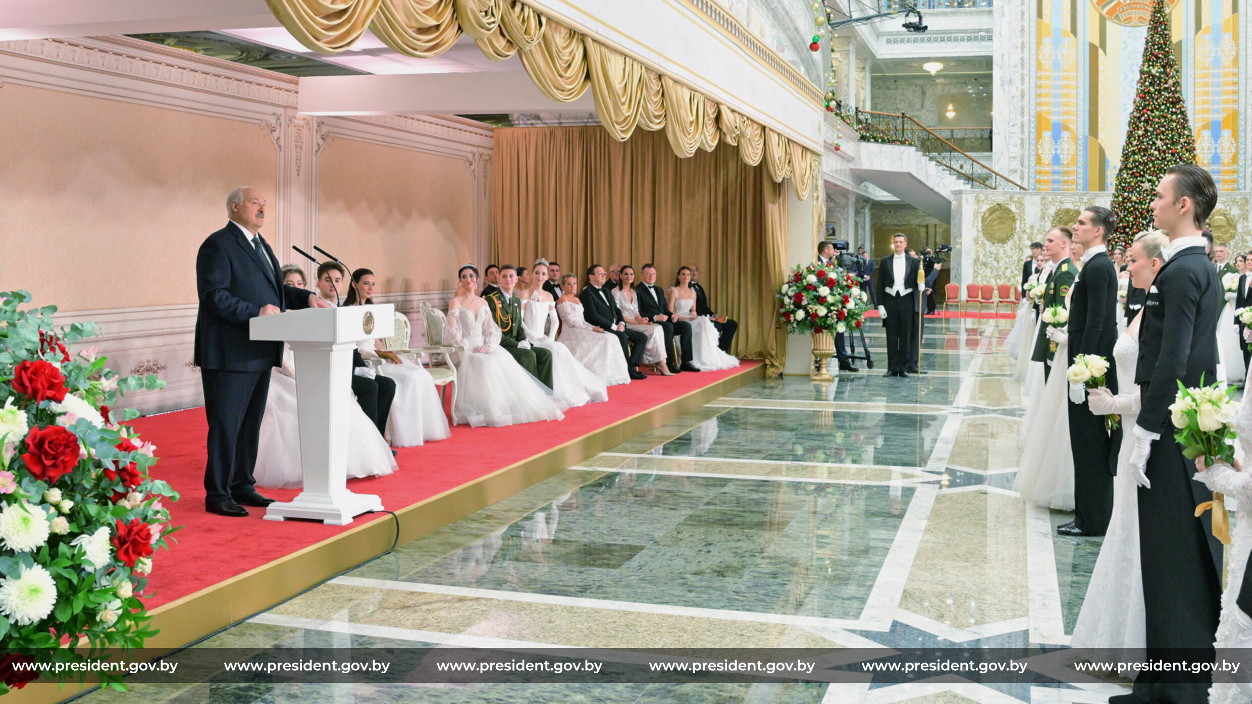 Новогодний бал с участием Президента во Дворце Независимости 4 Новогодний бал с участием Президента во Дворце Независимости