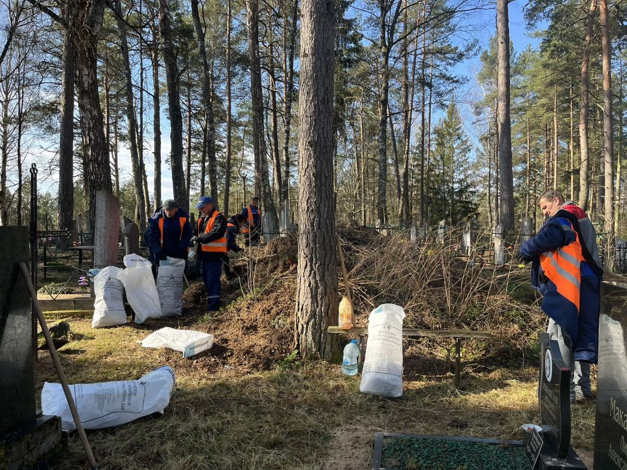 Кем и как наводится порядок на кладбищах Борисовщины