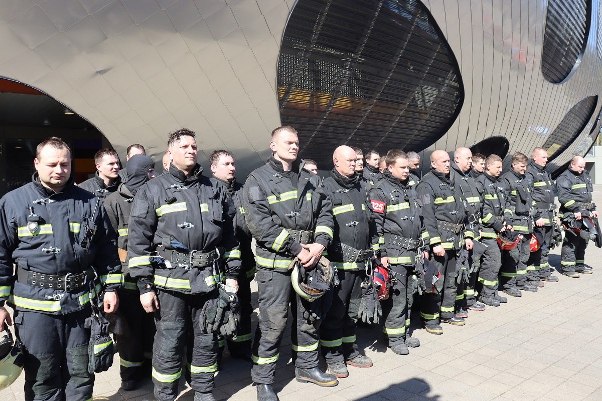Проверочные тактико-специальные учения спасателей прошли сегодня на базе«Борисов — Арены»