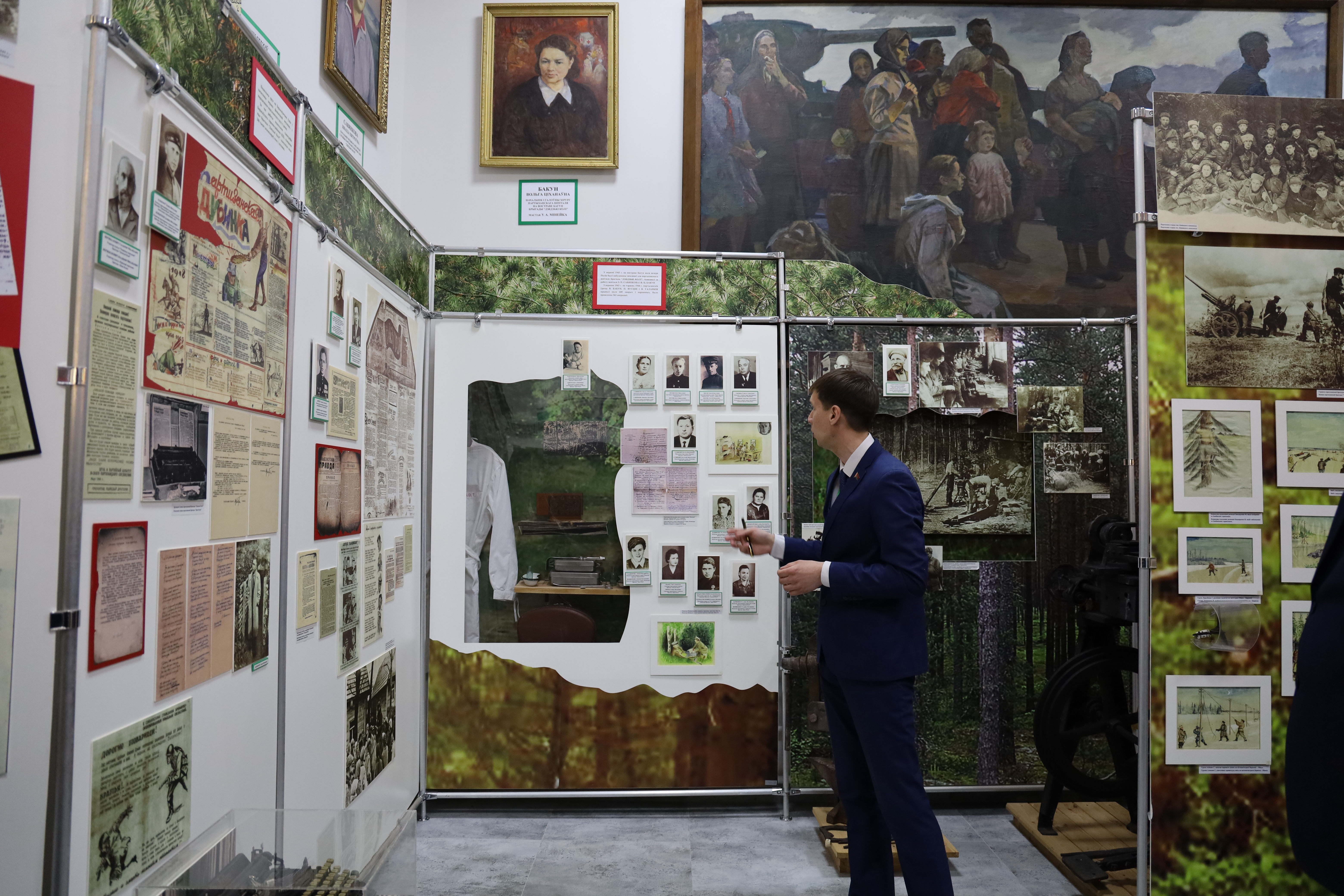 В Зембине после капремонта открылся Музей народной славы. Что можно увидеть вего экспозиции?