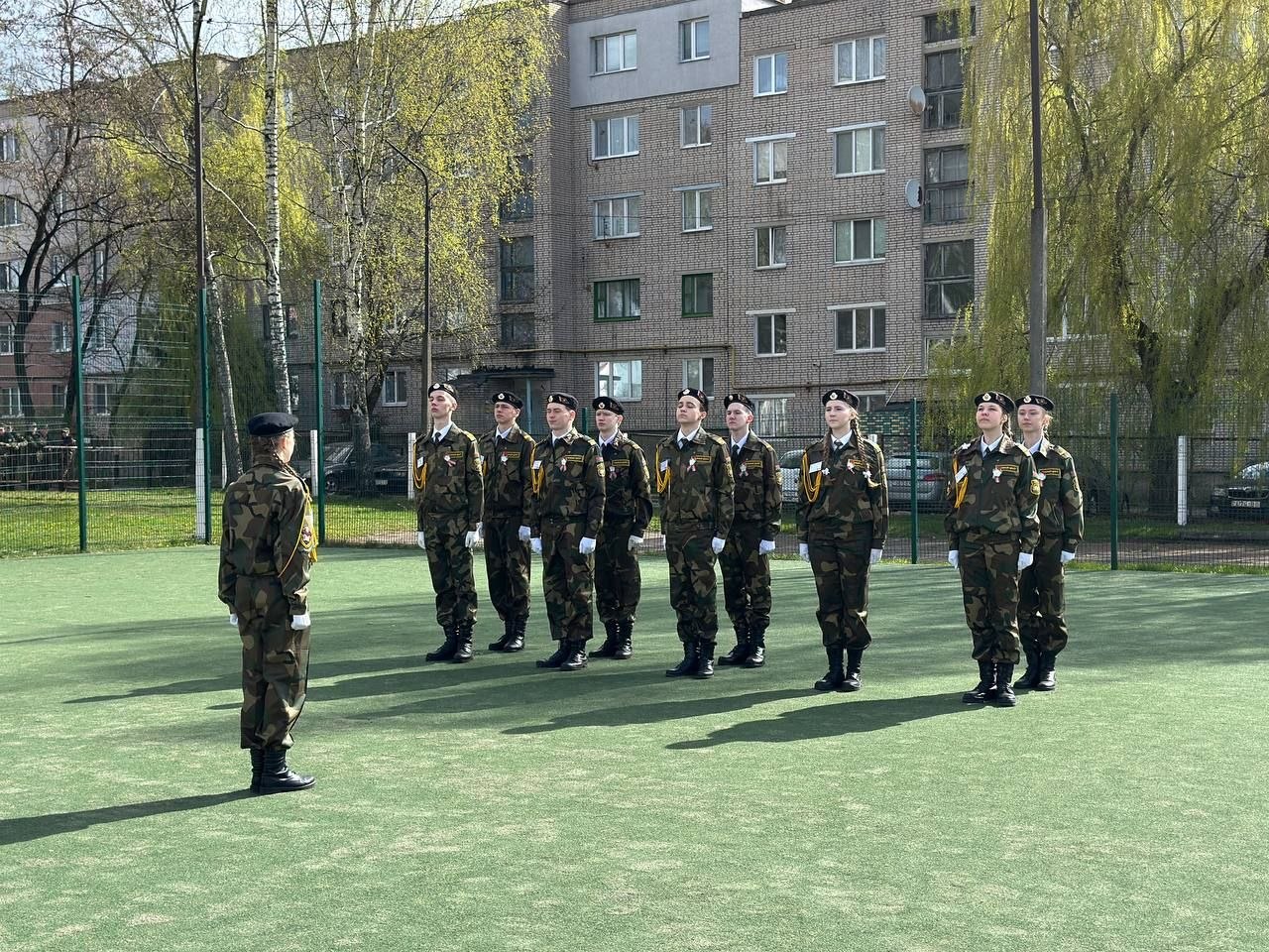 Районный этап военно-патриотической игры «Орленок» прошел в Борисове