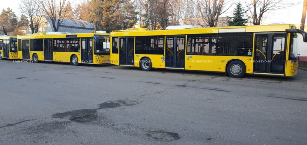 В понедельник на городские маршруты Борисова выйдет пять новых автобусов