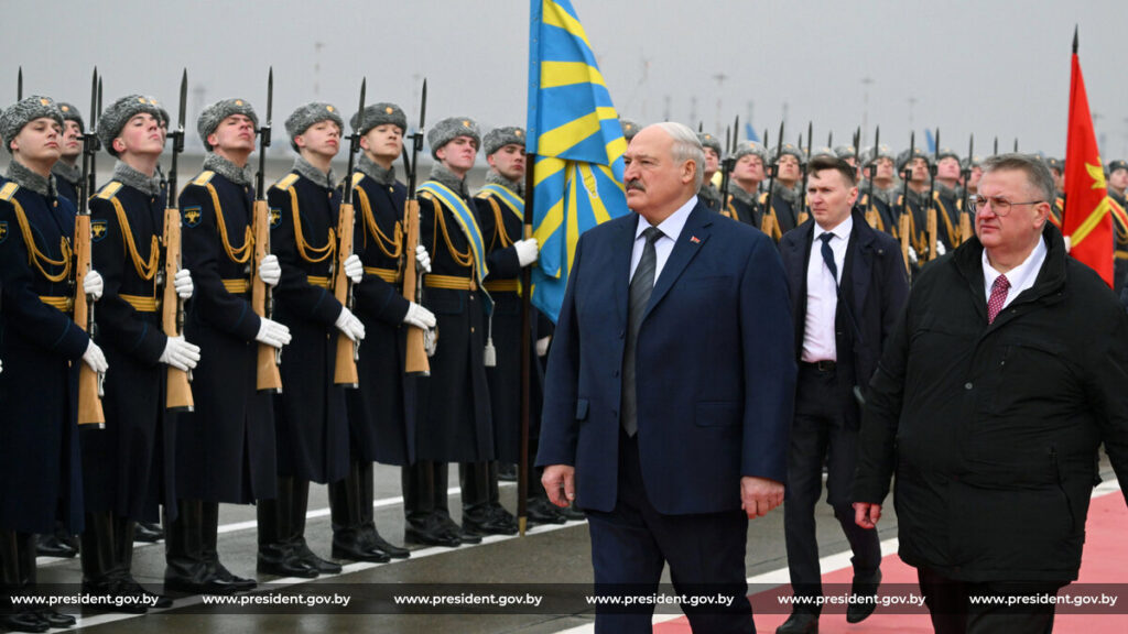 Президент Беларуси Александр Лукашенко прибыл с официальным визитом в Российскую Федерацию