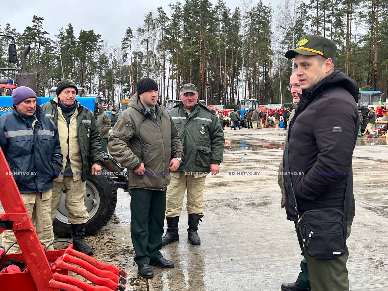 К пожароопасному сезону готовы. На Борисовщине состоялся смотр готовностилесопожарных команд и бригад