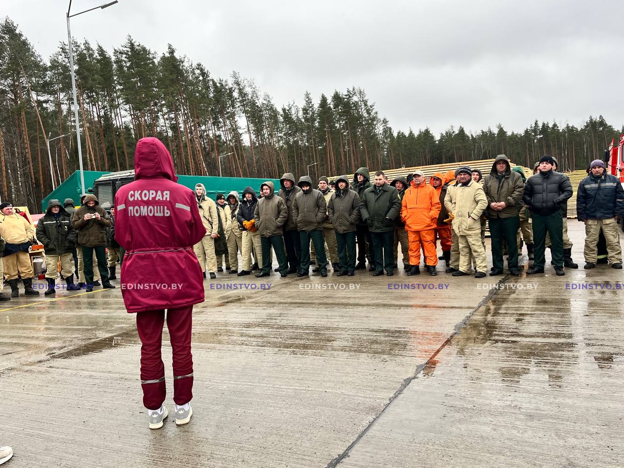 К пожароопасному сезону готовы. На Борисовщине состоялся смотр готовностилесопожарных команд и бригад